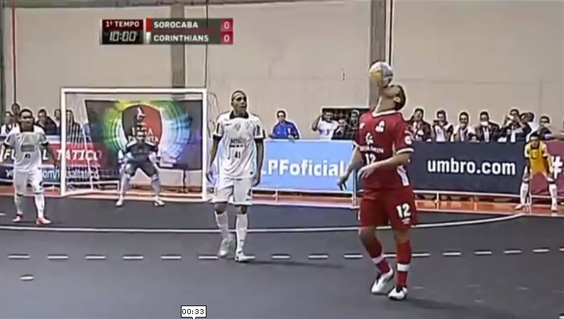 Futsal_Falcao bozkava loptu